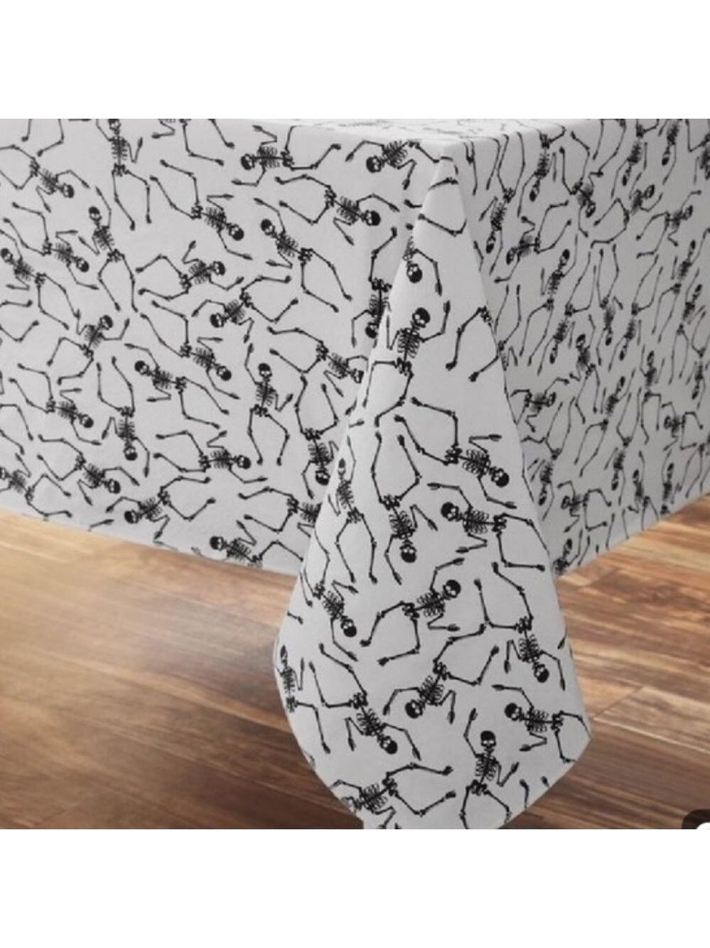 Halloween Skeleton Vinyl tablecloth 60 x 84 inch